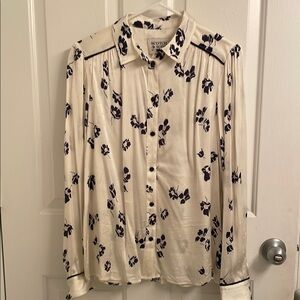 Scotch & Soda White Floral Blouse